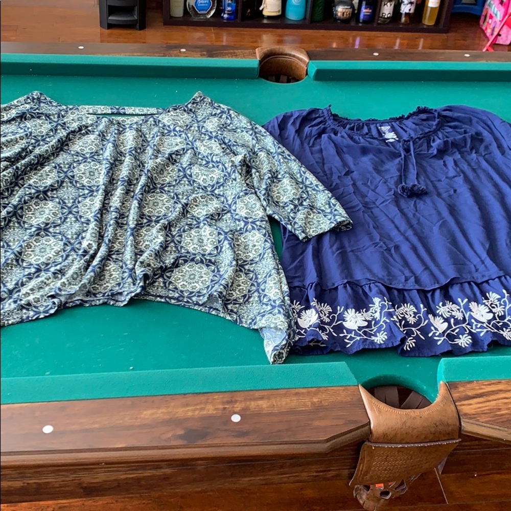 Luxurious plus women shirt